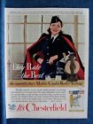 Women In War 1942 ~ Bundles For Bluejackets Canteen Worker ~ Chesterfield Ad