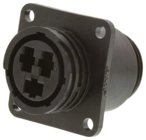 AMP - TE CONNECTIVITY - Receptacle, for Socket Contact, 3 Way - Picture 1 of 2