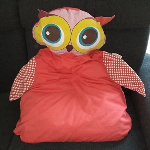 Sitzsack Kinder Eule Greenluup Rot - Bild 1 von 8