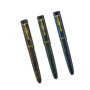 Asvine C2000 Ebonite Fountain Pen NO.8 EF/F/M/Stub 1.1 Nib Large Size Gift PenLa - Picture 1 of 21