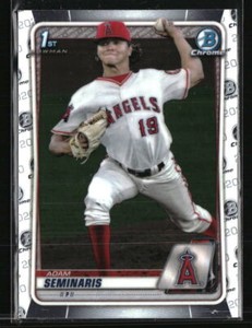 Adam Seminaris 2020 Bowman Chrome Draft #BD-163 Baseball Card