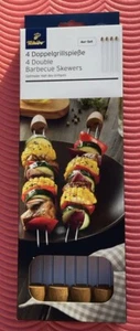 4 Doppelgrillspieße-Tchibo-NEU- - Bild 1 von 4