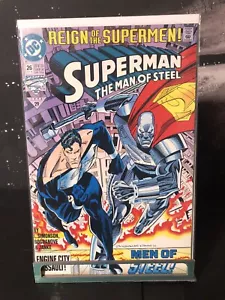 SUPERMAN MAN OF STEEL #26 DC COMICS (1993) REIGN OF THE SUPERMEN - Picture 1 of 1