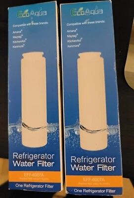 EcoAqua EFF-6007A Water Filter 2-Pack NEW & SEALED - Image 1 of 4