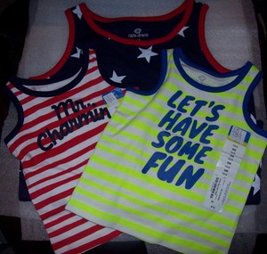 BOYS OKIE DOKIE TANK TOPS MULTIPLE COLORS / SIZES NEW WITH TAGS MSRP$12 -$14 