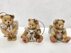 Cherished Teddies Bradford Angels Ornaments Set Of 3 91298 - Picture 1 of 10