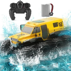 8WD Amphibious Monster Truck, 2.4G Off Road Waterproof 1:12 Big Remote Contro... - Picture 1 of 6