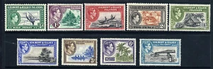 GILBERT & ELLICE ISLANDS KG VI 1939-55 Pictorial Part Set SG 44 to SG 51a MINT - Picture 1 of 2