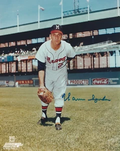 Warren Spahn Autographed 8x10 Atlanta Braves F262 - Picture 1 of 1