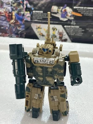 GOBOTS DEFENDOR LONG BARREL TONKA RENEGADE ROBOT BANDAI POPY Foot Tabs Intact! - Image 1 of 4