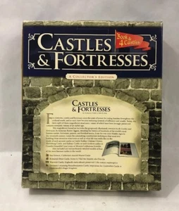 Castles and Fortresses -Book And 4 Castles Collector's Edition - Picture 1 of 2