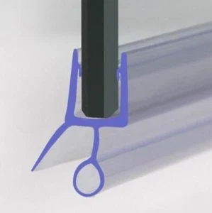 Shower Screen Seal Strip | For 4-6mm Glass | Up to 23mm Gap | Bath Door 900mm - Picture 1 of 20