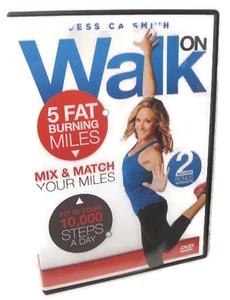 Walk On 5 Fat Burning Miles Jessica Smith with 2 Bonus Workouts WS DVD (2015) - Picture 1 of 4