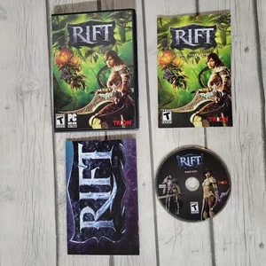 Rift (PC DVD-ROM, 2011) Complete in Box w/ Poster/Map - Tested & Working - Picture 1 of 5