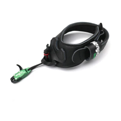 Adjustable Caliper Release Aids Wrist Strap Trigger Compound Bow Hunting Archery - Image 1 of 4