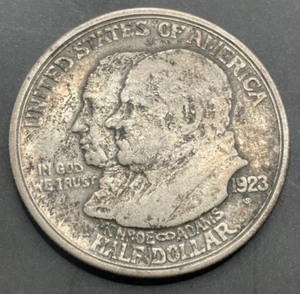 1923 S Monroe & Adams Silver Half Dollar #250 - Picture 1 of 2