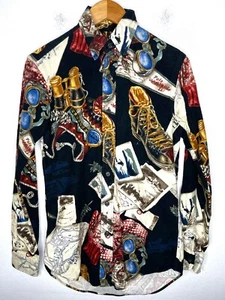 Ralph Lauren X-Small Suicide Ski Diary Chamois Shirt Traveling Pilot RRL Polo OG - Picture 1 of 9