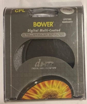 Bower Polarizer Filte  67mm Digital Multi-coated Circular FP67CC Photography - Image 1 of 4