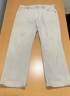 Jeans Wrangler 13MWZ Vintage Corte Vaquero, Gris. Etiqueta 36x32 Foto 1 de 4