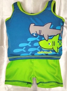 Aqua Leisure Toddler Boys Saftey Swim Suit - Picture 1 of 2