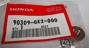 OEM HONDA XR200 XR250 NX250 CR280 REAR WHEEL FLANGE NUT 90309-GE2-000 W32-85G - Picture 1 of 1