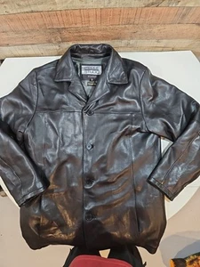 Wilsons Leather Bomber Jacket Pelle Studio Thinsulate Removable Liner Men’s Xl - Picture 1 of 10