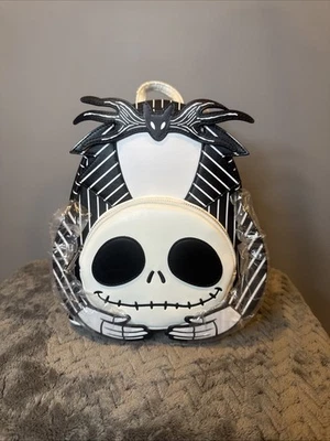 Nightmare Before Christmas Headless Jack Skellington- Disney Loungefly Backpack - Image 1 of 2