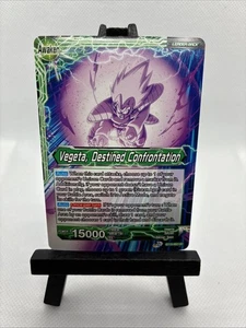 Dragon Ball Super Card Game Vegeta Vegeta, Destined Confrontation Saiyan... - Picture 1 of 2
