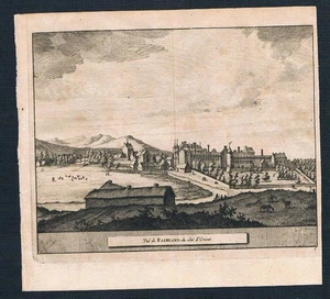 1700 - Falkland Escocia Reino Unido grabado vista Escocia Kupferstich - Imagen 1 de 1