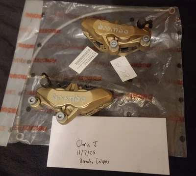Ducati 996R 998 Final Edition Front Brake Calipers 748/916/996/998 - Image 1 of 3