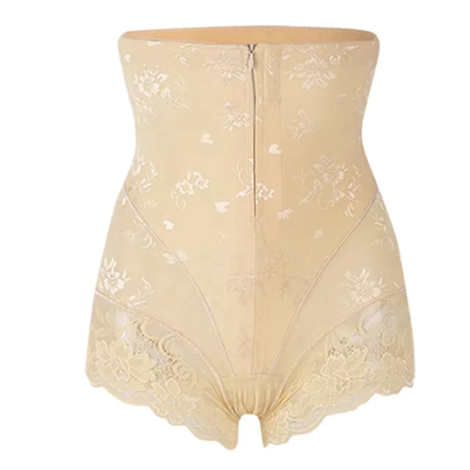 Женские трусики с высокой талией для формирования живота кружевные трусы бесшовные Shapewea - Изображение 1 из 4