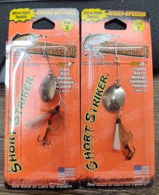 Bajo de trucha Joe's Flies Short Strike talla 8 Royal Coachman #197 (lote de 2) Foto 1 de 3