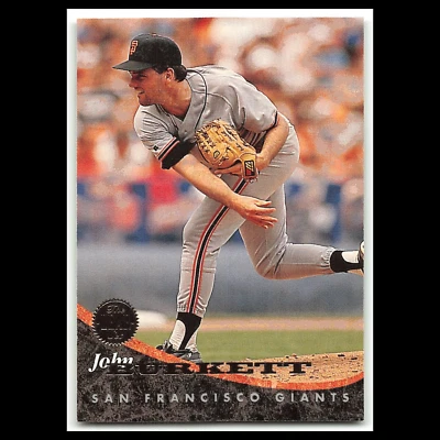 John Burkett #73 1994 Leaf San Francisco Giants Baseball Card MLB NM - Image 1 of 3
