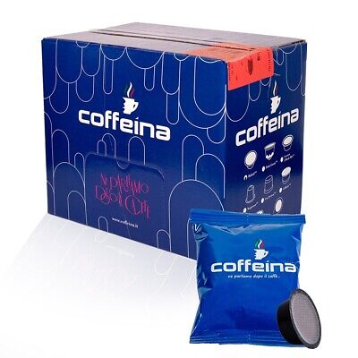 100 CAPSULE Caffè Coffeina Miscela BLU Compatibili A MODO MIO • 17€