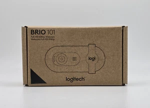 Logitech Brio 101 Full HD 1080p Webcam Noir Auto-Light Balance Micro Intégré - Photo 1/4