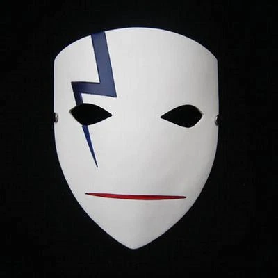 Neu Dunkler Than Schwarz Halloween Harz Maske Erwachsene Größe Ball Kostüm Anime - Bild 1 von 3