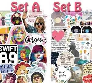 Pegatinas de vinilo TAYLOR SWIFT ~ ISN'T IT DELICATE 1989+ ~ Calcomanías impermeables para computadora portátil - Imagen 1 de 16