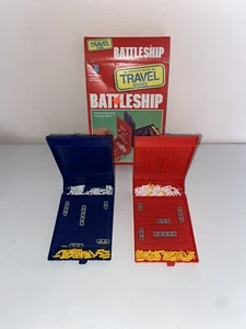 VINTAGE Battleship Travel Games COMPLETE Milton Bradley 1989 Classic War - Picture 1 of 13