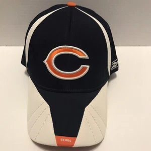 Chicago Bears NFL Reebok Authentic Sideline Fitted Hat Baseball Cap NICE - Picture 1 of 6