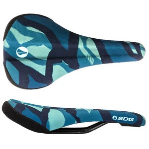 SDG Bel Air V3 Lux-Alloy Terra Firma Saddle - Hasie Blue, Hidden Undercut - Picture 1 of 4