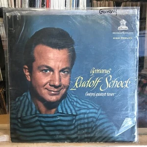 [WORLD]~[GERMAN]~VG LP~RUDOLPH SCHOCK~Europe's Greatest Tenor~[1958~CHILE~IMPORT - Picture 1 of 5