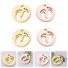  4 Pcs Bracelet Pendant Charm Braclets Toddler Charms for Jewelry Making Baby
