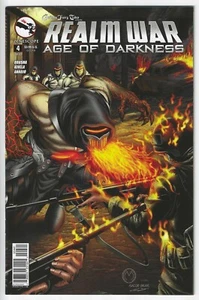 REALM WAR #4 ~ COPERTINA D - FIABE GRIMM ~ QUASI NUOVO + 9,6 - Foto 1 di 2