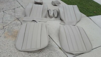KIT TAPICERÍA ASIENTO ESTÁNDAR BMW E28 528I 528e 535i BEIGE PERLA NUEVO Foto 1 de 4