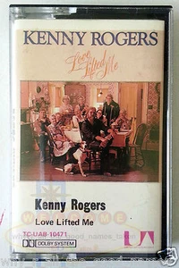 KENNY ROGERS - LOVE LIFTED ME Tape Compact Cassette United Artists TC-UAB-10471 - Picture 1 of 2