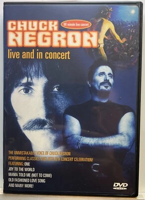 The Chuck Negron : Live And In Concert (DVD 2005 All Region) *Rare* *Like New* Foto 1 de 2