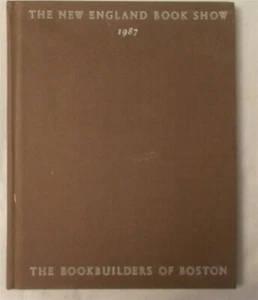 1987 NEW ENGLAND BOOK SHOW BookBuilders of Boston PUBLISHING AWARDS Book Builder - Imagen 1 de 6