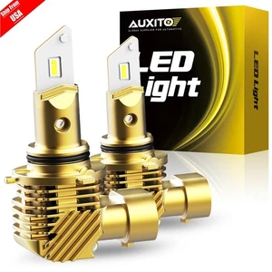 AUXITO 2X 9005 HB3 LED Headlight Kit Bulbs High Low Beam 6500K White 80000LM Q10 - Picture 1 of 29