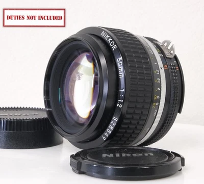 [Top MINT] Nikon Ai-S Ais Nikkor 50mm f1.2 SLR MF Standard Prime Lens From JAPAN - Image 1 of 4