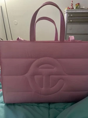 Telfar Medium Shopping Bag – Bubblegum Pink – Brand New with Tags - Image 1 of 3